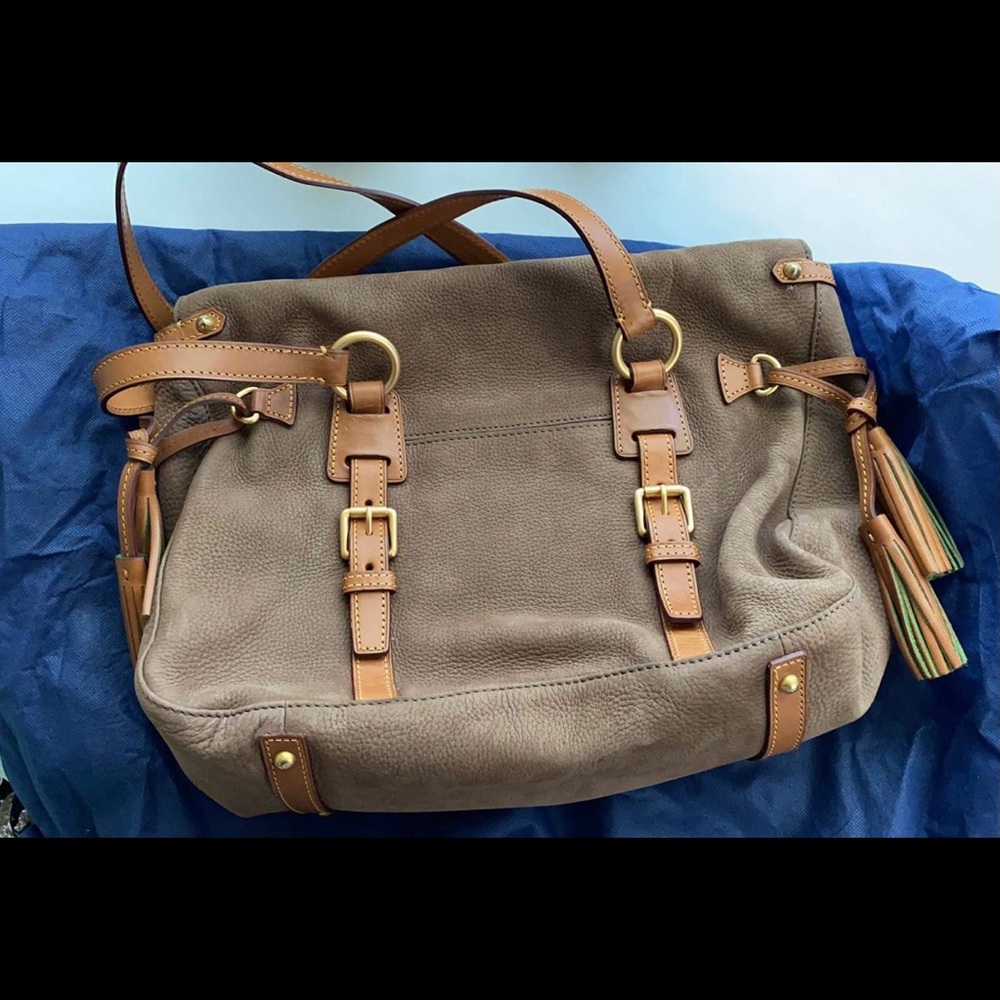 Brand New Limited Dooney and Bourke Suede Handbag - Picture 4 of 9